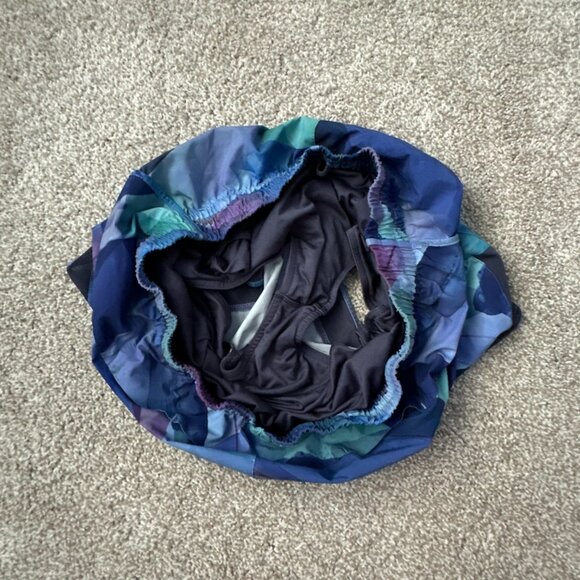 athleta make a splash mesh racer run 4" short 🤍 m - Picture 7 of 16